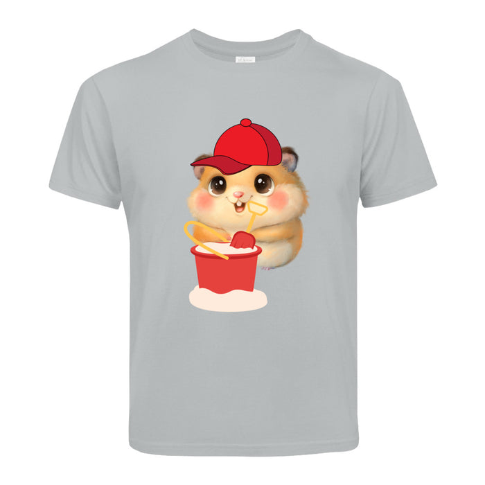 T-Shirt mit ein Hamster Motiv Design