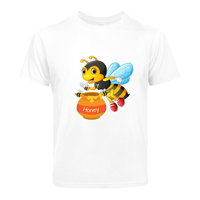 Kinder  T-Shirt mit ein cooles Bienchen Motiv Design