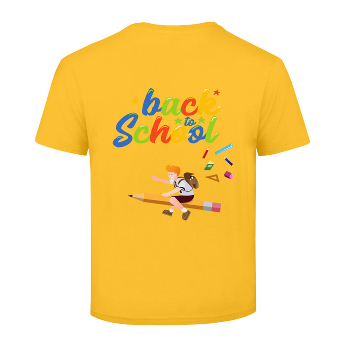 T-Shirt mit ein cooles Einschulung Motiv Design