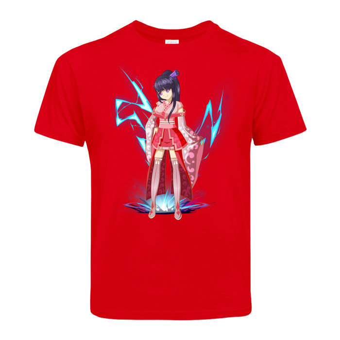 Manga  rot gekleidet  Kinder T-Shirt