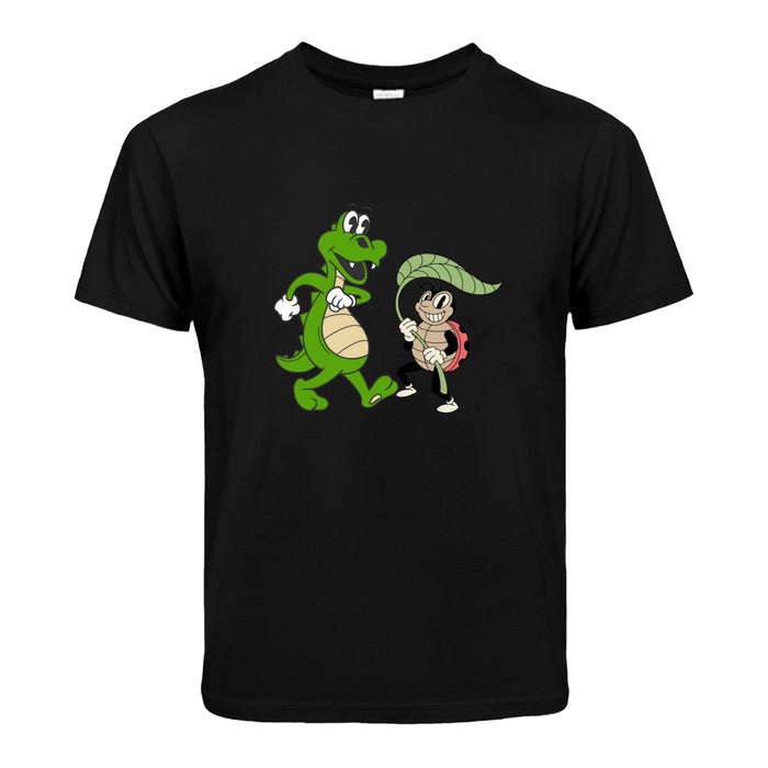 Krokodil und Marienkäfer Kinder  T-Shirt