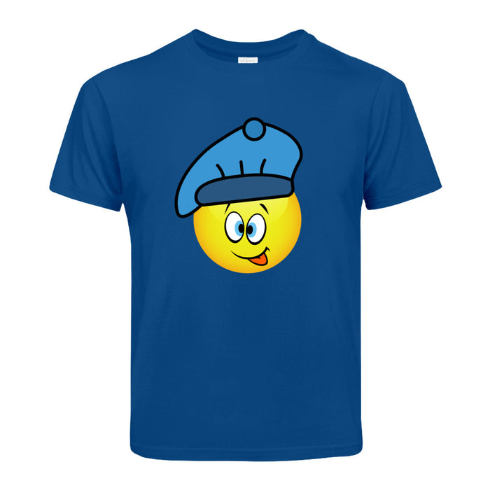 Smiley Franzose  Kinder T-Shirt