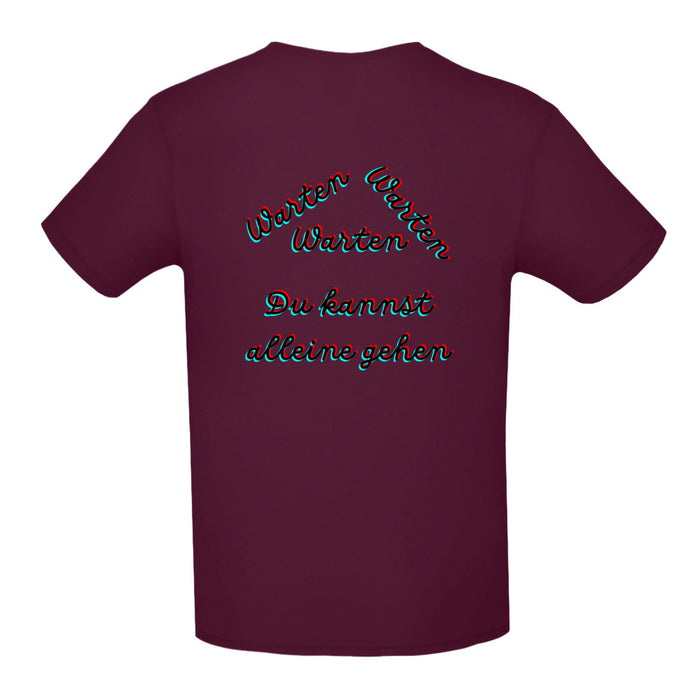 Warten Warten Warten  Damen /Teenagerin  T-Shirt