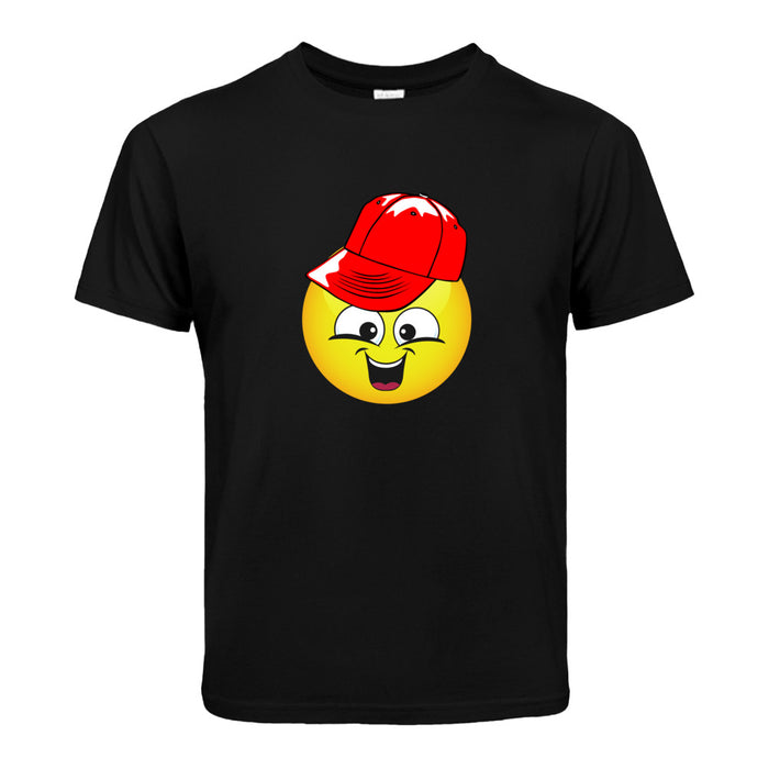 Smiley mit rote Cape   Kinder T-Shirt