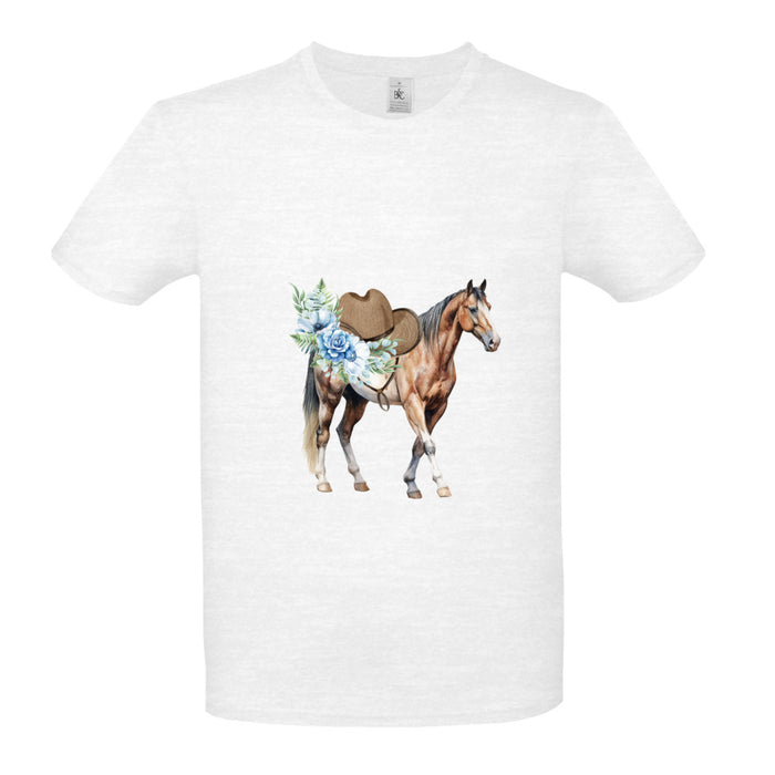 Pferd mit Hut   Damen /Teenagerin T-Shirt