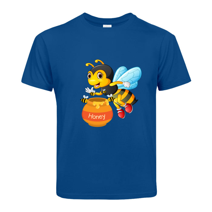 Kinder  T-Shirt mit ein cooles Bienchen Motiv Design