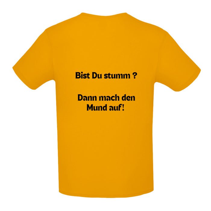 Damen/Herren T-Shirt mit ein cooles Text Motiv Design