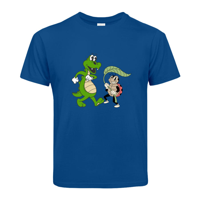 Krokodil und Marienkäfer Kinder  T-Shirt