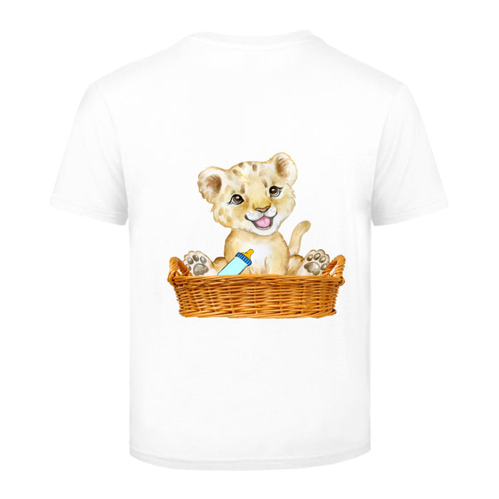 Kinder T-Shirt mit ein Löwen Motiv Design