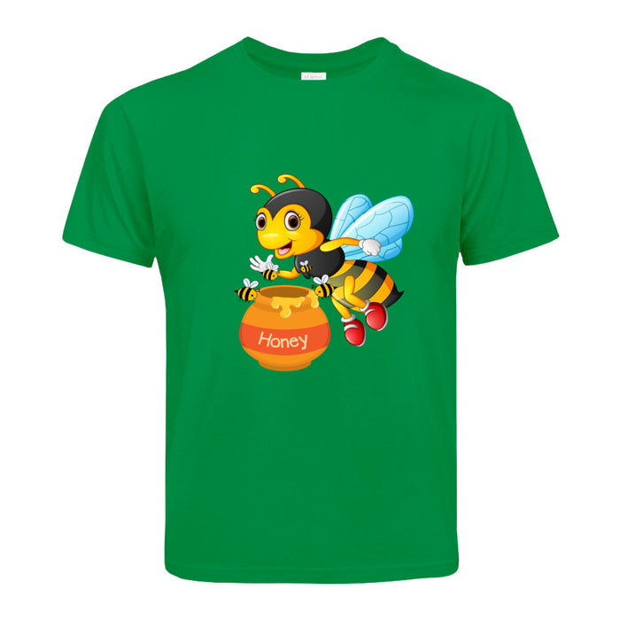 Kinder  T-Shirt mit ein cooles Bienchen Motiv Design