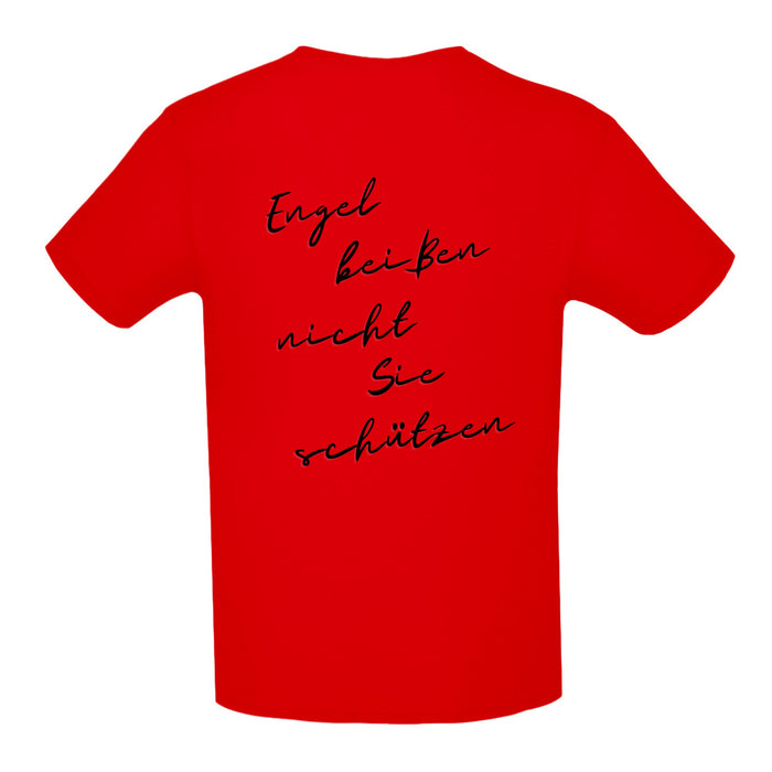 Damen /Teenagerin T-Shirt mit ein cooles Schrift Text  Motiv Design