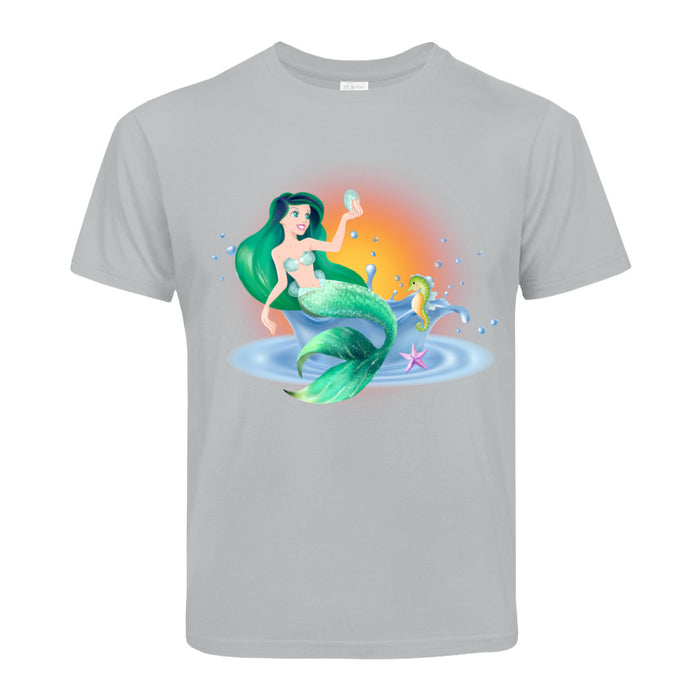 Wassernixe in einer Wasserschale  Kinder T-Shirt