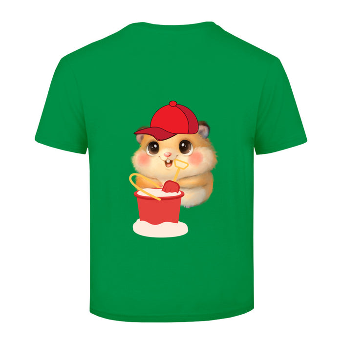 T-Shirt mit ein Hamster Motiv Design