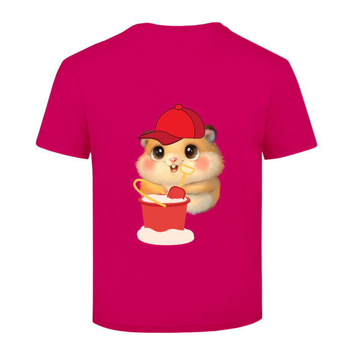 T-Shirt mit ein Hamster Motiv Design