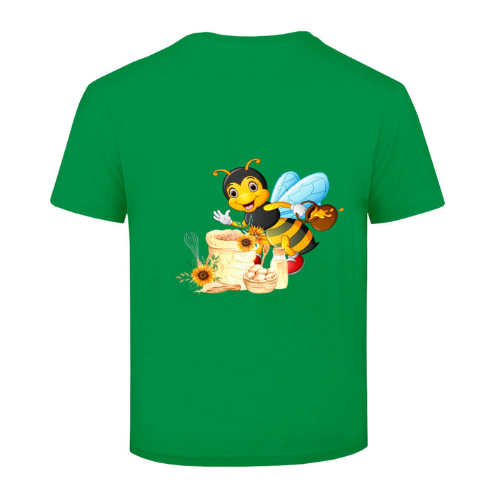 Kinder T-Shirt mit ein cooles Bienchen Motiv Design