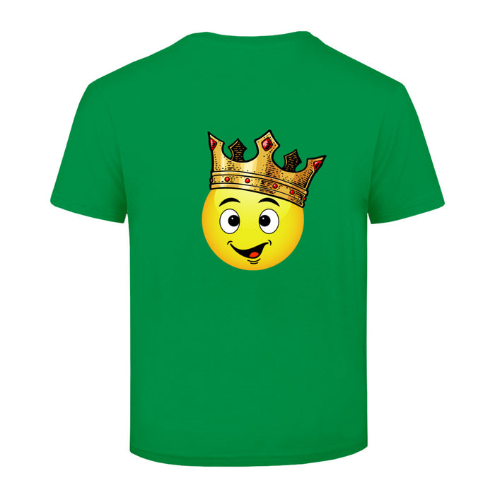 Smiley König  Kinder T-Shirt