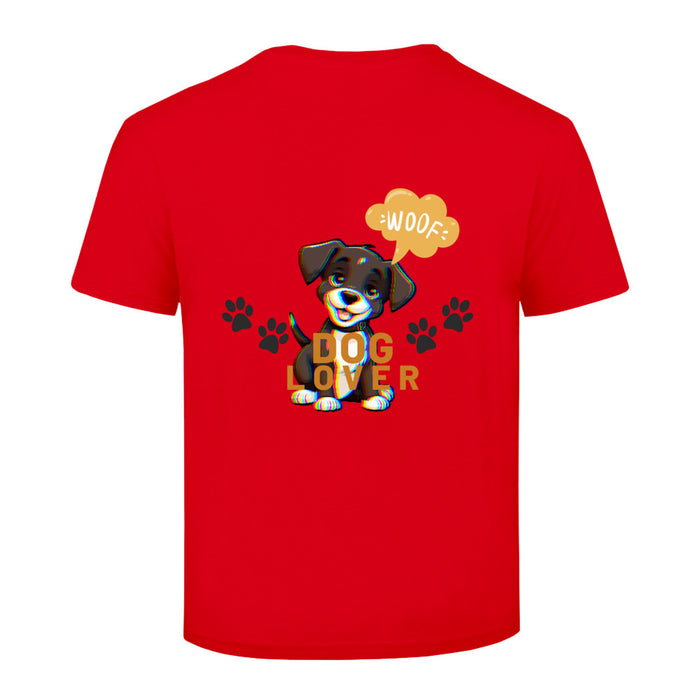 Kinder T-Shirt mit ein cooles Hund Motiv Design