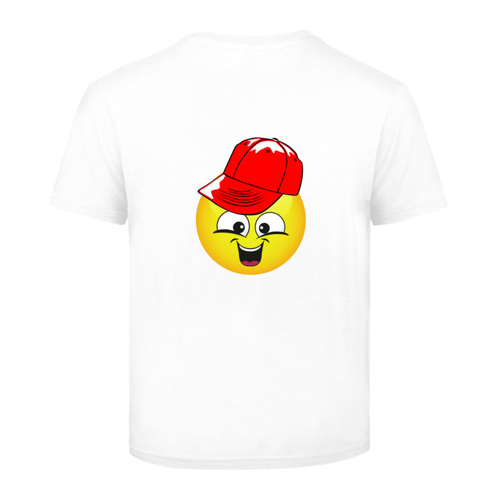 Smiley mit rote Cape   Kinder T-Shirt