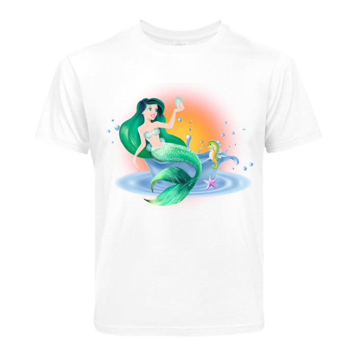 Wassernixe in einer Wasserschale  Kinder T-Shirt