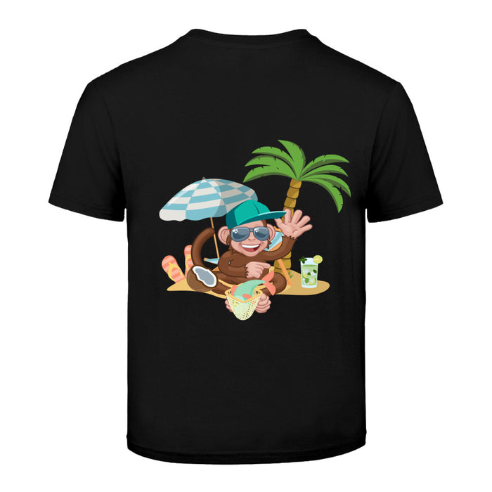 Kinder  T-Shirt mit ein Affen Motiv Design