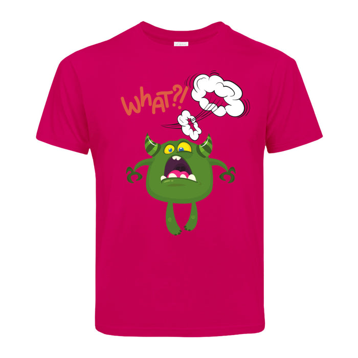 Kinder T-Shirt mit ein Monster Motiv Design